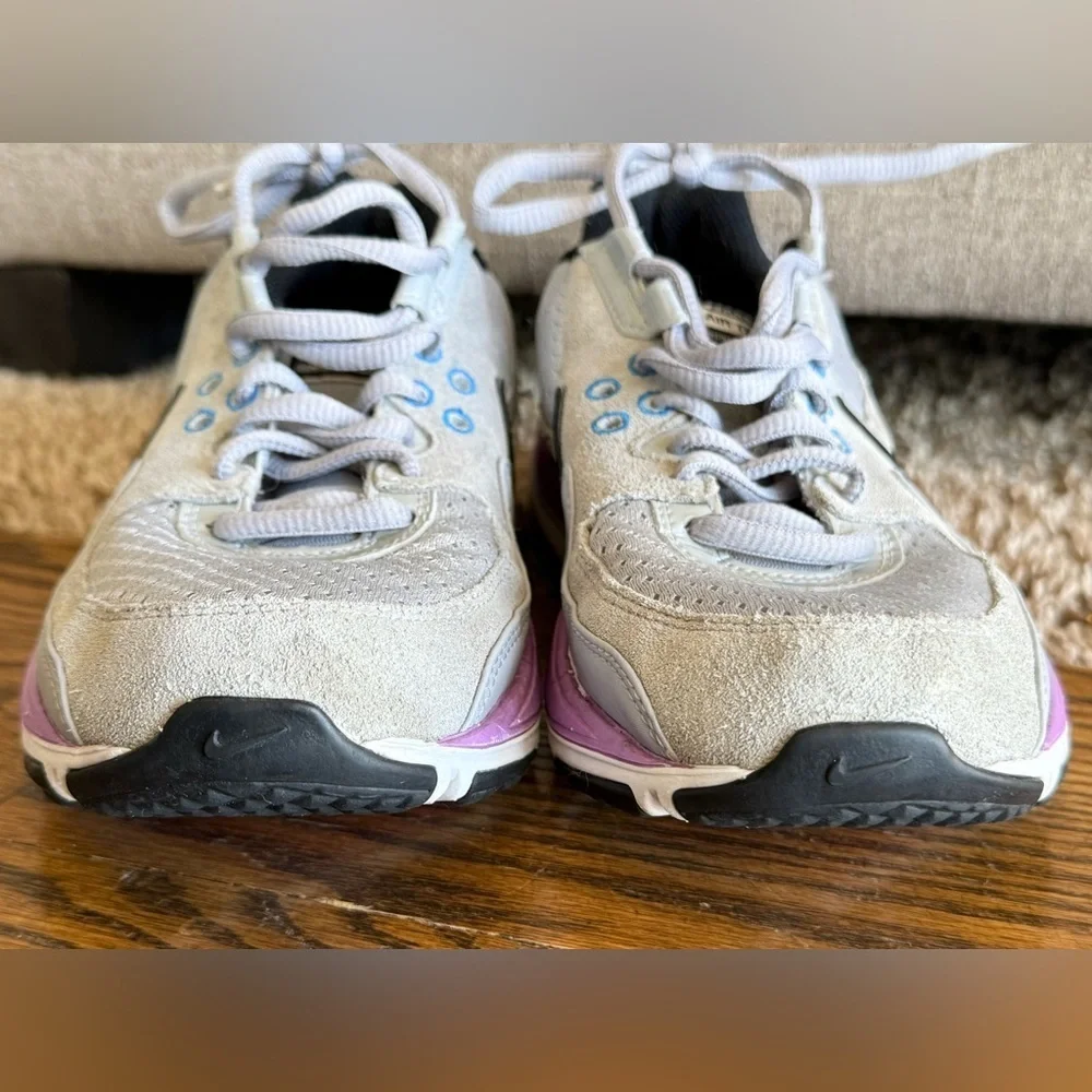 Nike Air Team Max Air Training Sneakers Women’s 7 Gray Purple
